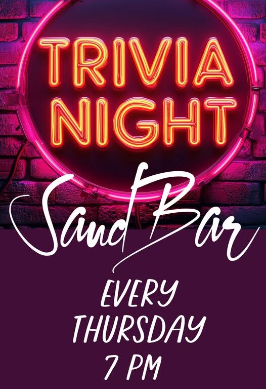 Trivia Night – Every Thursday at the SandBar