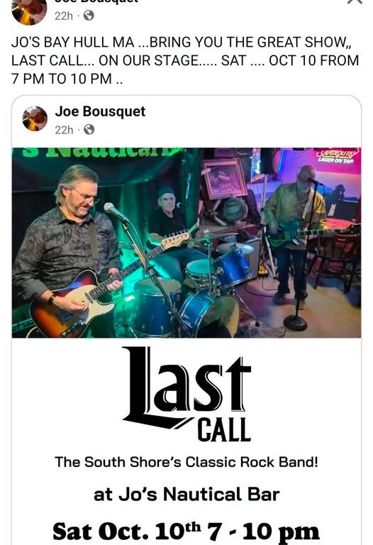 Last Call – live music at Jo’s