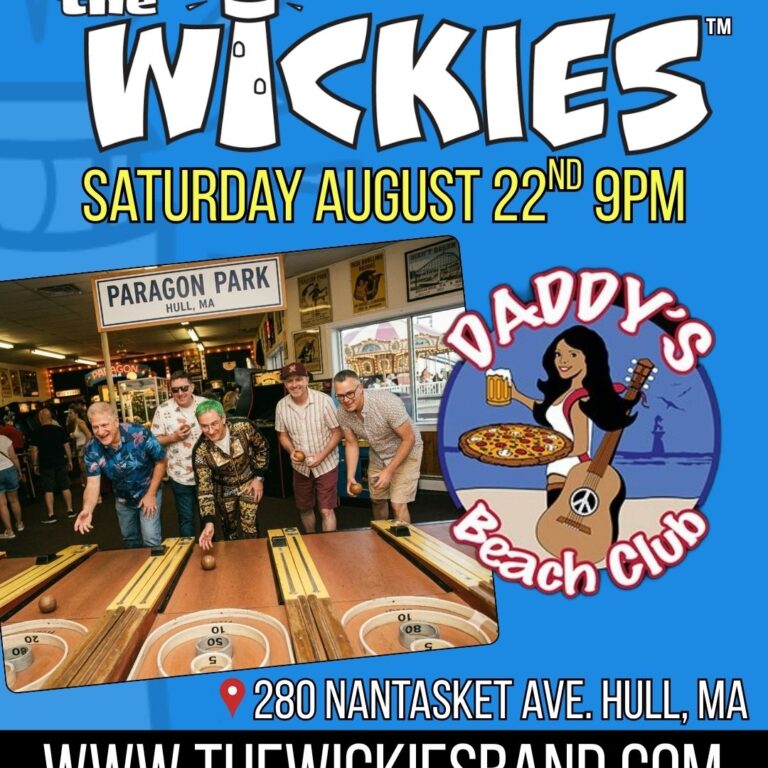 The Wickies return to Daddy’s Beach Club!